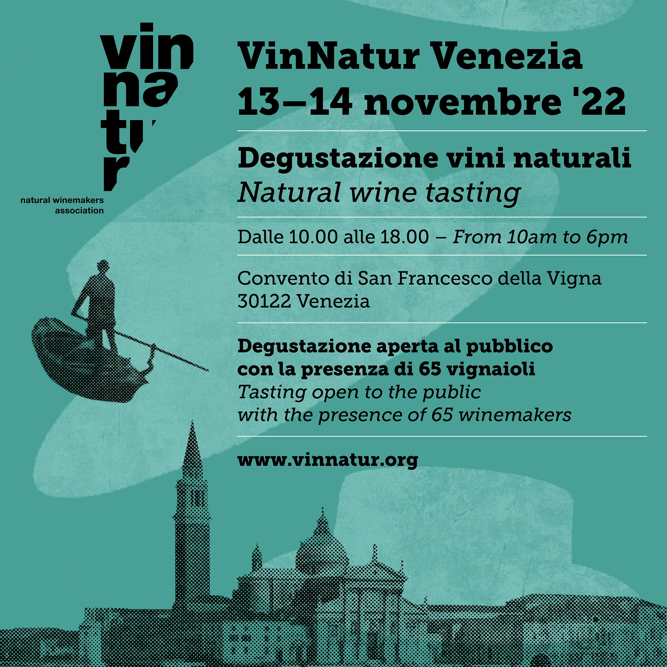 Vinnatur Venezia 2022 / 13-14 Novembre